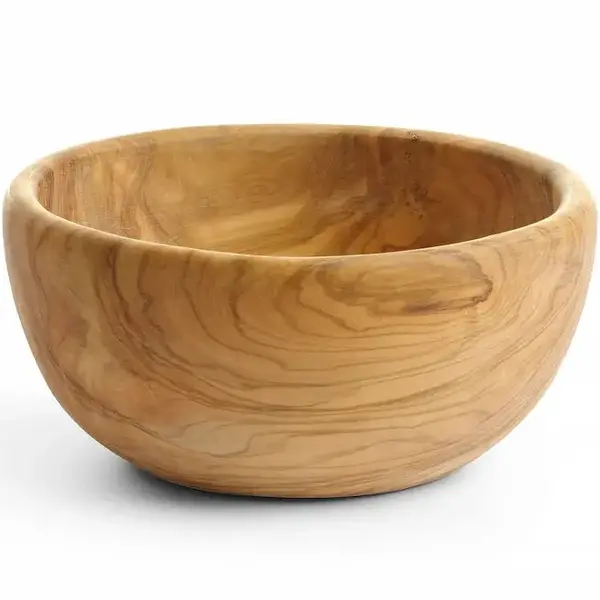 Kom | Olijfhout | Per Stuk | Ø155x75(h)mm