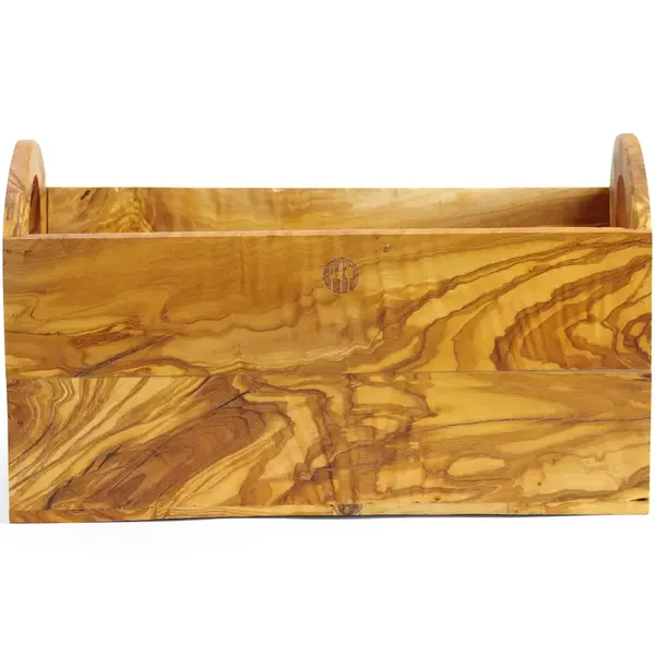 Brooddoos | Olijfhout | 245x198x194(h)mm