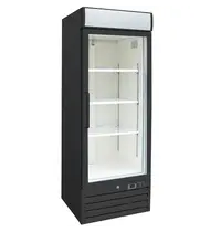 Gastro-Inox Koelkast | 600L | Zwart | +2°C/+8°C | Geforceerd | Wielen | 680x720x2095(h)mm 