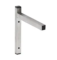 CombiSteel Wandsteun | Staal | Enkel | Diepte 400 | Vaste Hoogte | 240(h)mm 