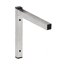 CombiSteel Wandsteun | Staal | Enkel | Diepte 400 | Vaste Hoogte | 280(h)mm 