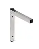 CombiSteel Wandsteun | Staal | Enkel | Diepte 400 | Vaste Hoogte | 280(h)mm 