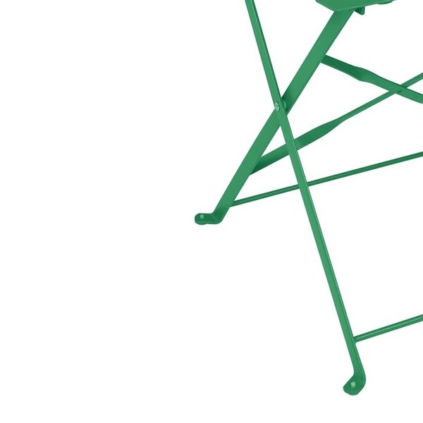 Inklapbare Stoelen | PERTH | Staal | Forest Green | In-/Outdoor | 2 Stuks | 385x450x800(h)mm