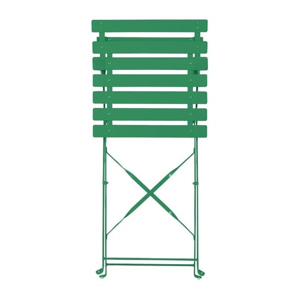 Inklapbare Stoelen | PERTH | Staal | Forest Green | In-/Outdoor | 2 Stuks | 385x450x800(h)mm