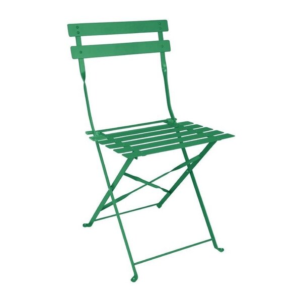 Inklapbare Stoelen | PERTH | Staal | Forest Green | In-/Outdoor | 2 Stuks | 385x450x800(h)mm