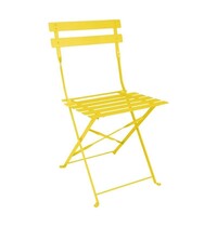 Bolero Inklapbare Stoelen | PERTH | Staal | Yellow | In-/Outdoor | 2 Stuks | 385x450x800(h)mm 