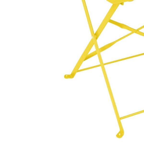 Inklapbare Stoelen | PERTH | Staal | Yellow | In-/Outdoor | 2 Stuks | 385x450x800(h)mm