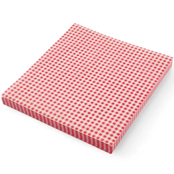 Vetvrij Papier | Rood-Wit | 500 Stuks | 250x200mm