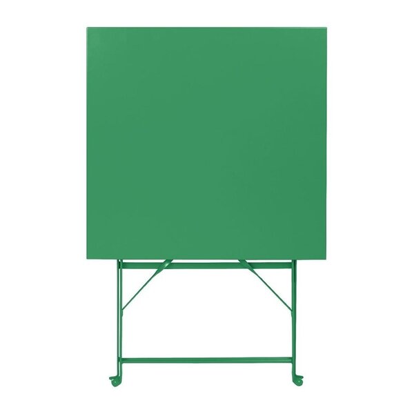 Inklapbare Tafel | PERTH | Staal | Bosgroen | In-/Outdoor | 600x600x710(h)mm