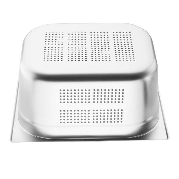 GN-Bak | RVS | 1/2 GN | Hoogte 150mm | Geperforeerd | 325x265x150(h)mm