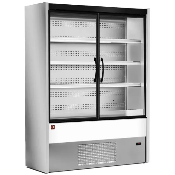 Wandkoeling | MODENA | Grijs/Wit | 0°C/+2°C | Geforceerd | Draaideuren | 700x570x2000(h)mm