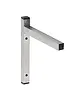CombiSteel Wandsteun | Staal | Enkel | Diepte 300 | Vaste Hoogte | 240(h)mm 