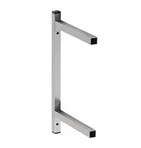 CombiSteel Wandsteun | Staal | Dubbel | Diepte 300 | Vaste Hoogte | 440(h)mm 