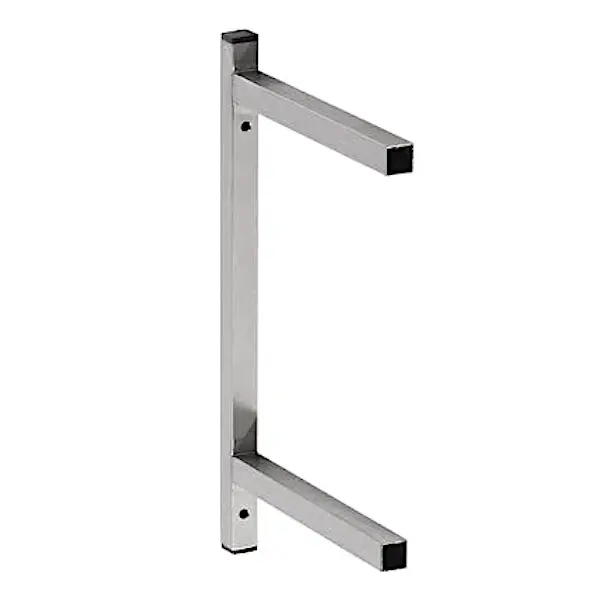 Wandsteun | Staal | Dubbel | Diepte 300 | Vaste Hoogte | 440(h)mm