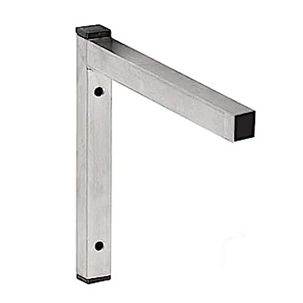Wandsteun | Staal | Enkel | Diepte 300 | Vaste Hoogte | 280(h)mm