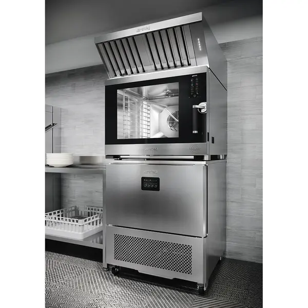 Combisteamer | GALILEO | Elektrisch | 5 Niveaus (1/1 GN) | 30°C/270°C | 8kW (400V) | Zelfreiniging | Touchscreen | 790x833x645(h)mm