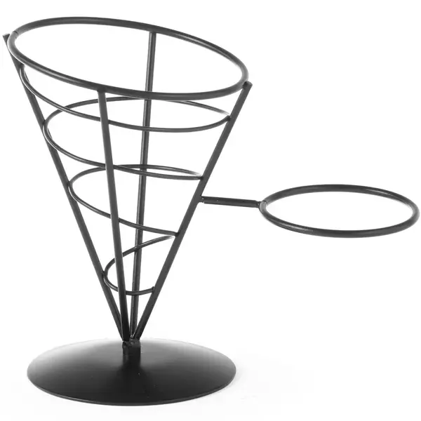 Frietzakhouder | Staal | Zwart | Per Stuk | 210x110x172(h)mm
