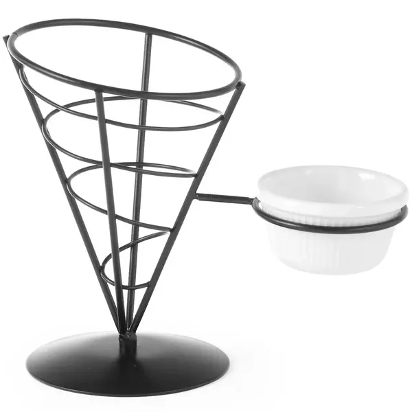 Frietzakhouder | Staal | Zwart | Per Stuk | 210x110x172(h)mm
