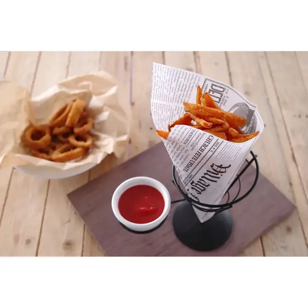 Frietzakhouder | Staal | Zwart | Per Stuk | 210x110x172(h)mm