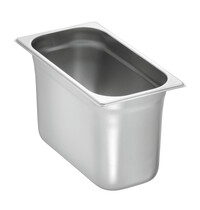 Bartscher GN-Bak | TOP LINE | CNS | 1/3 GN | Hoogte 200mm | 325x176x200(h)mm