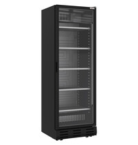 Diverso by Diamond Koelkast | 382L | Zwart | +1°C/+9°C | Geforceerd | Wielen | 595x614x1803(h)mm 