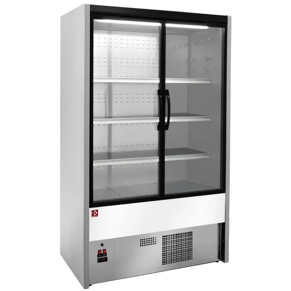 Wandkoeling | DALLAS | Grijs/Wit | 0°C/+2°C | Geforceerd | Draaideuren | 1500x710x1995(h)mm