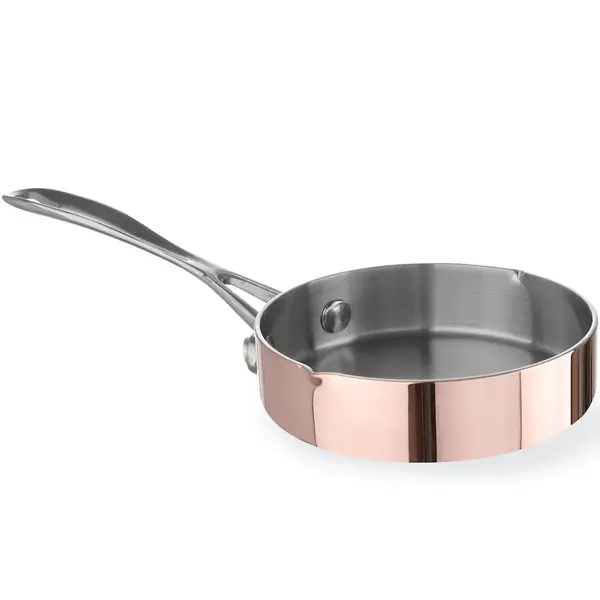 Serveerpannetje | Aluminium/Koper/RVS | Per Stuk | Ø120x30(h)mm