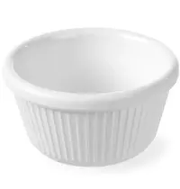 HENDI Ramekin | Melamine | Wit | 8cl | Per Stuk | Ø80x40(h)mm 