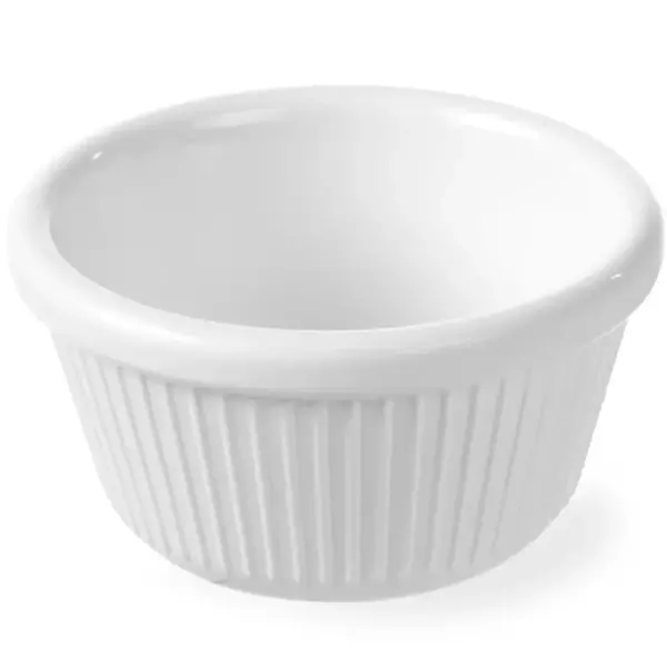 Ramekin | Melamine | Wit | 8cl | Per Stuk | Ø80x40(h)mm