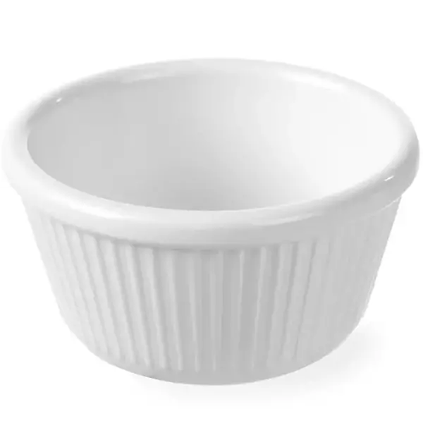 Ramekin | Melamine | Wit | 10cl | Per Stuk | Ø85x45(h)mm