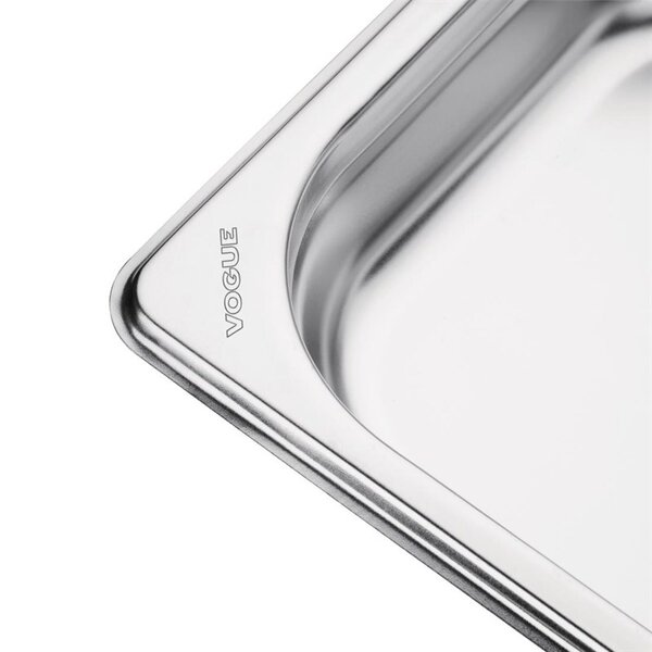 GN-Bak | RVS | 1/3 GN | Hoogte 40mm | 325x176x40(h)mm