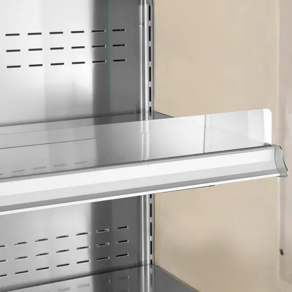 Wandkoeling | PADOVA | Grijs/Wit | 0°C/+2°C | Geforceerd | Schuifdeuren | 2000x570x2000(h)mm