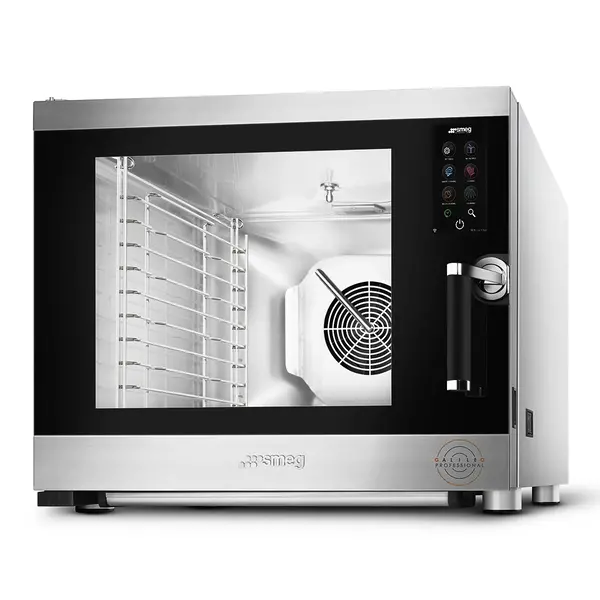 Combisteamer | GALILEO | Elektrisch | 4 Niveaus (EN600x400) | 30°C/270°C | 8kW (400V) | Zelfreiniging | Touchscreen | 790x833x645(h)mm