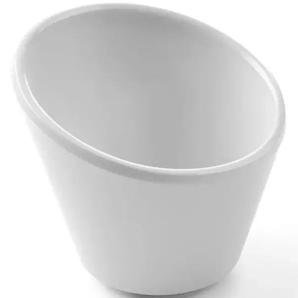 Kom | VELOCITY | Melamine | Wit | Per Stuk | 70x70x60(h)mm