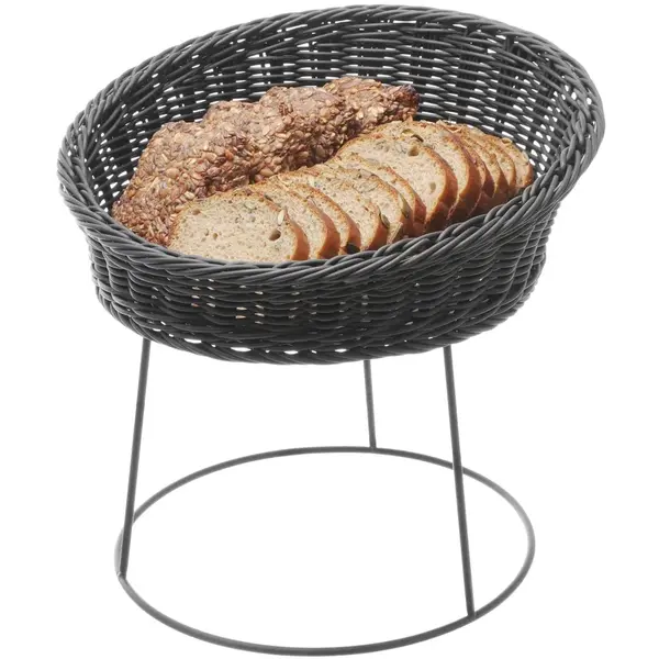 Mandenstandaard | Zwart | Ø250x180(h)mm