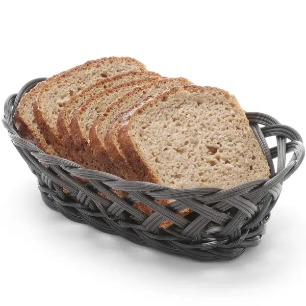 Brood-/Fruitmand | Kunststof | Zwart | 225x130x55(h)mm