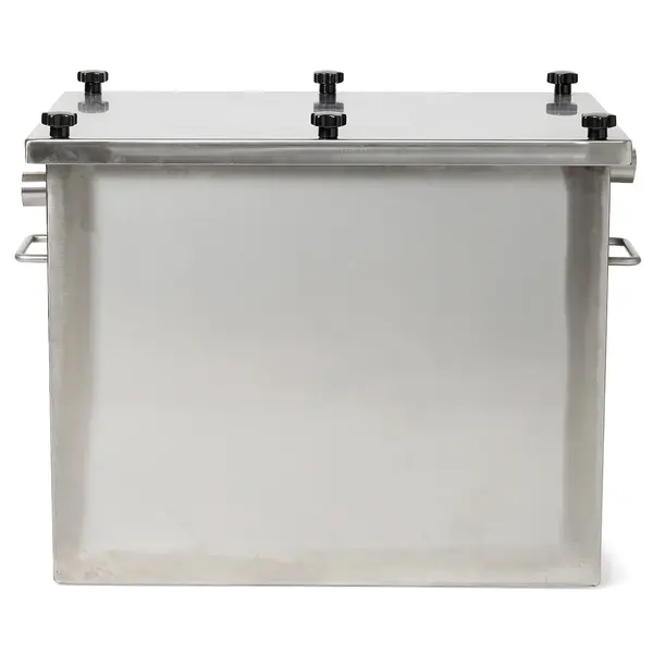Vetput/-Afscheider | Mobiel | RVS | 92L | NEN-EN 1825-1/2 | CE-Keur | 700x440x525(h)mm