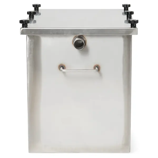 Vetput/-Afscheider | Mobiel | RVS | 92L | NEN-EN 1825-1/2 | CE-Keur | 700x440x525(h)mm