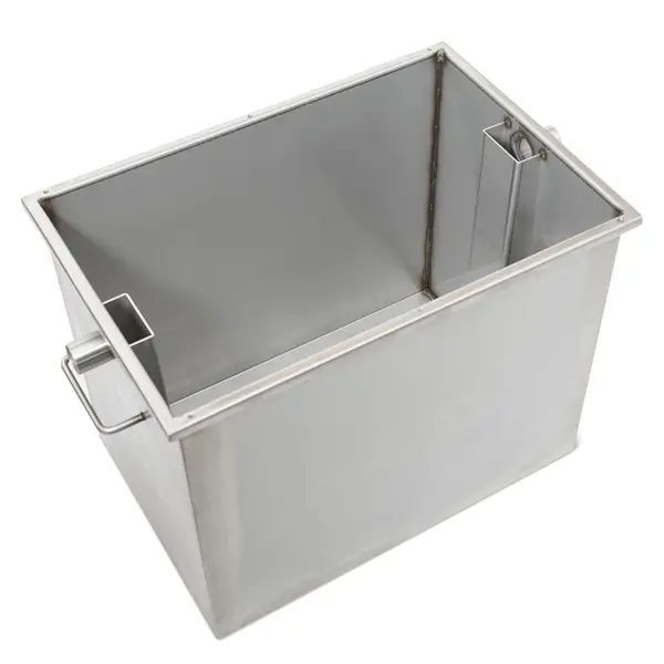 Vetput/-Afscheider | Mobiel | RVS | 92L | NEN-EN 1825-1/2 | CE-Keur | 700x440x525(h)mm