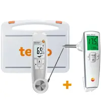 Testo Frituurolie Testset | HACCP | Kwaliteit & Temperatuur | Bluetooth + App | 340x60x270(h)mm