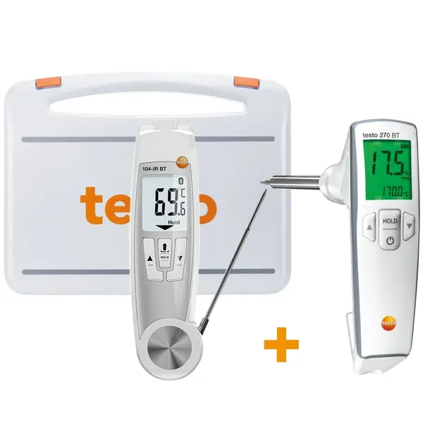 Frituurolie Testset | HACCP | Kwaliteit & Temperatuur | Bluetooth + App | 340x60x270(h)mm