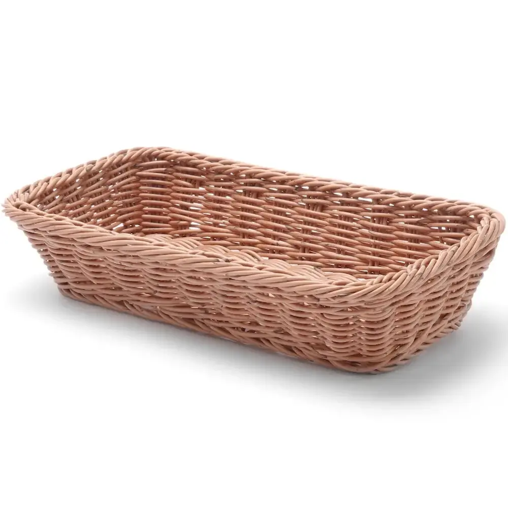 Westmark Broodmand Rieten Look Ovaal 32x23x7 cm Bruin/Kunststof
