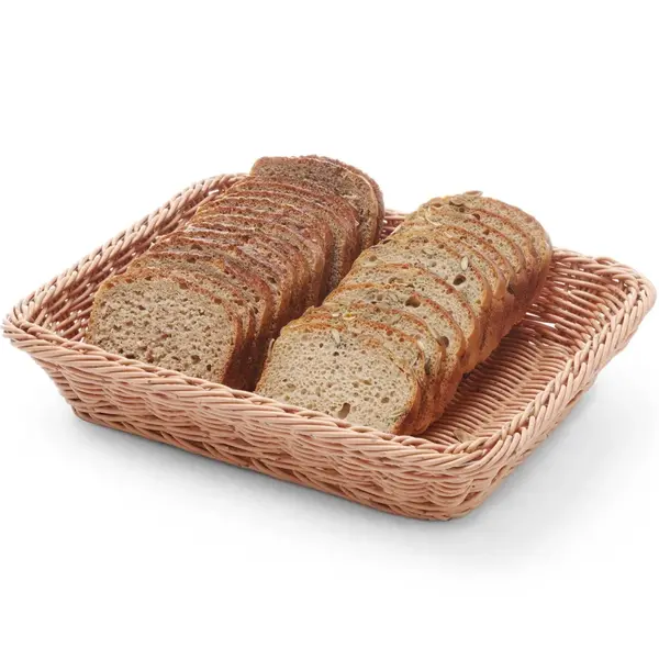 Broodmand | Kunststof | Bruin | 1/2 GN | 325x265x65(h)mm