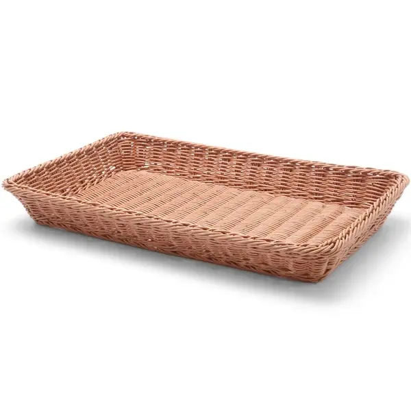 Broodmand | Kunststof | Bruin | 1/1 GN | 530x325x65(h)mm