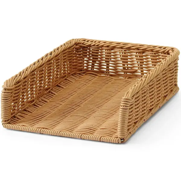 Broodmand | RVS/Kunststof | Bruin | 395x295x105(h)mm