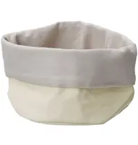 HENDI Broodzak | Katoen | Beige | Ø150x150(h)mm
