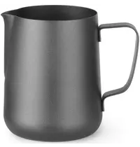 HENDI Melkkan | RVS | Zwart | 0.6L | Ø90x112(h)mm 