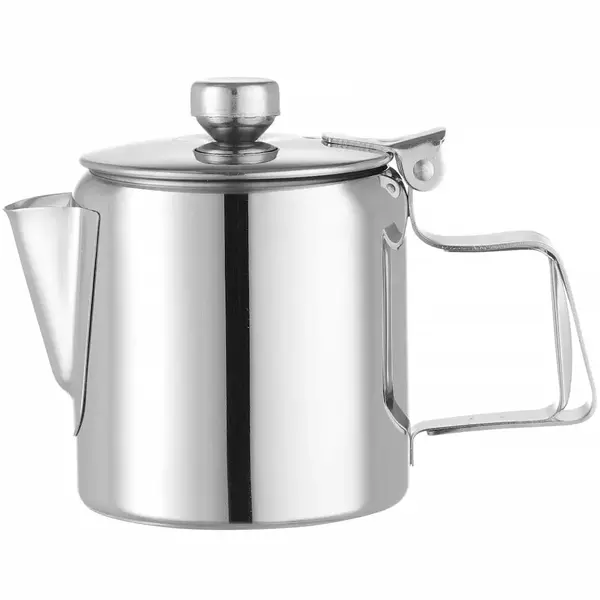 Koffie-/Theekan | RVS | 0.2L | Met Deksel | Ø74x95(h)mm