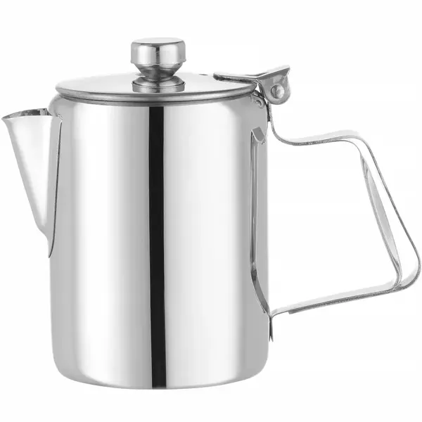 Koffie-/Theekan | RVS | 0.3L | Met Deksel | Ø74x123(h)mm