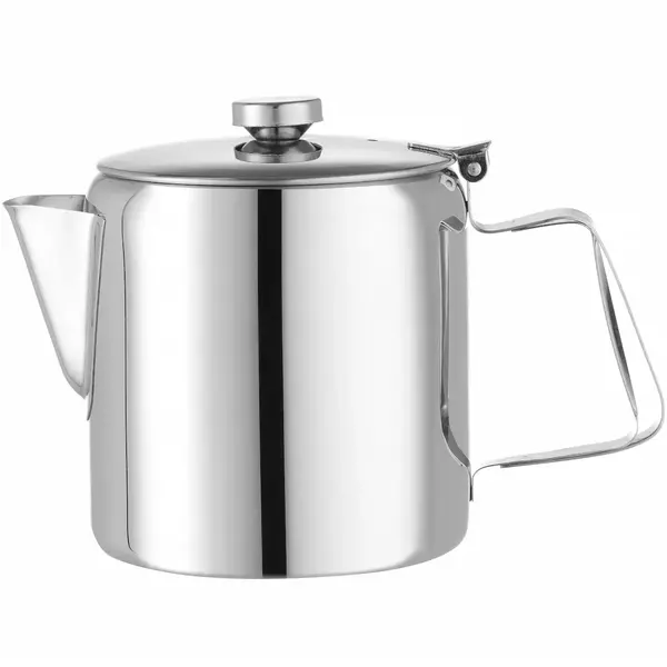 Koffie-/Theekan | RVS | 0.9L | Met Deksel | Ø120x158(h)mm
